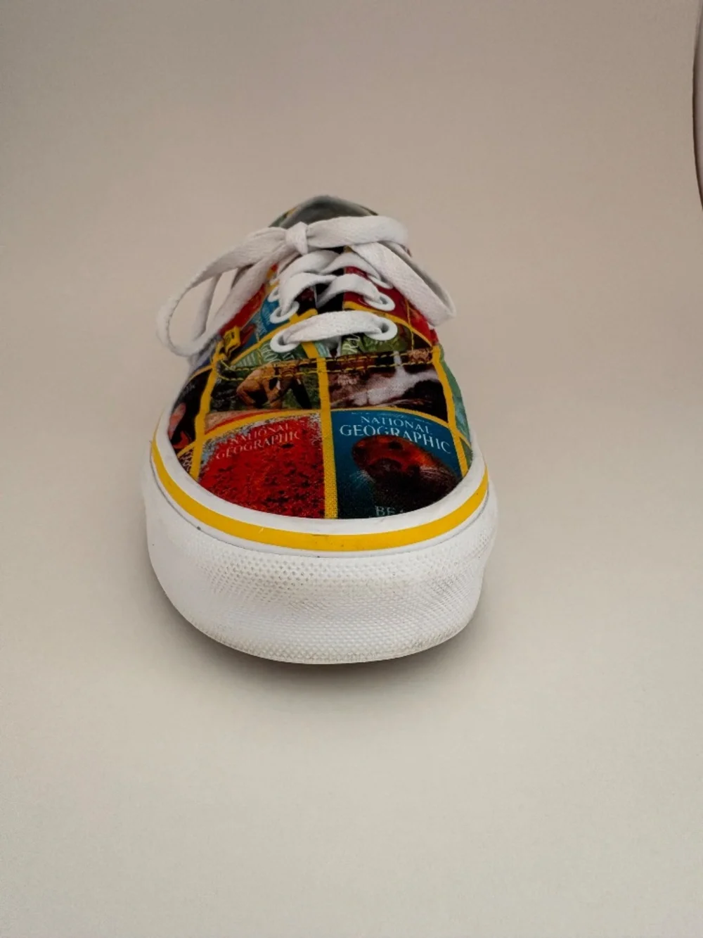 Vans Collab Canvas Sneaker Limited Edition National Geographic Women